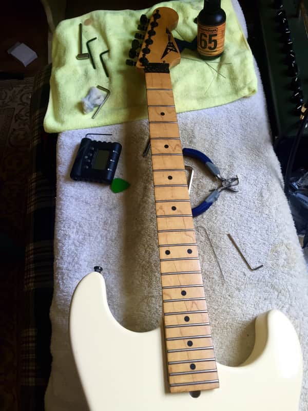 ESP Zep II Custom 1980s White | Reverb