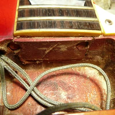 Greco EG700R Single Cut Away 1976 Red Sunburst+Gig Bag FREE image 23