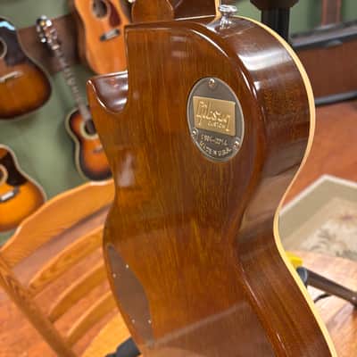 2014 Gibson Custom Shop Standard Historic '54 Les Paul Goldtop Reissue Antique Gold VOS R4 image 15