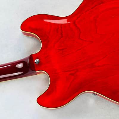 Yamaha SA-700 Super Axe 1977 - Transparent Red image 13