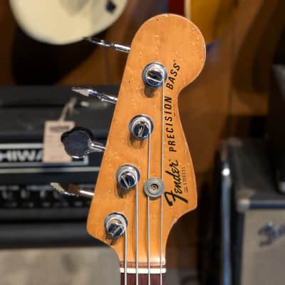 Fender Precision Bass with Rosewood Fretboard 1977 - 1978 - Mocha Brown image 8