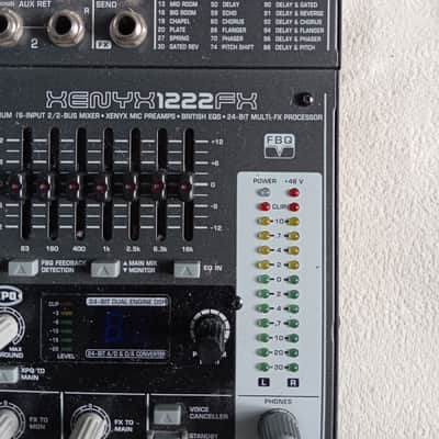 Behringer Xenyx QX1222FX mid-90s - black image 5