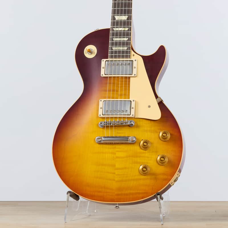 Gibson Custom 1959 Les Paul Standard Reissue, Dark Bourbon Fade | Demo image 1