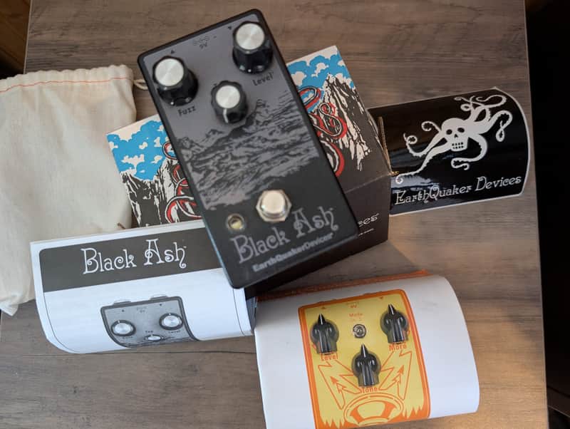 EarthQuaker Devices Black Ash Endangered Fuzz | Reverb Canada