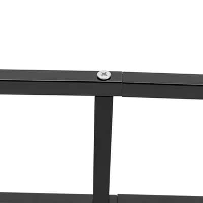 2-Pack Floating Wall CD & Music Media Shelves – Large Metal Racks for Albums, DVDs & Studio Archives image 7