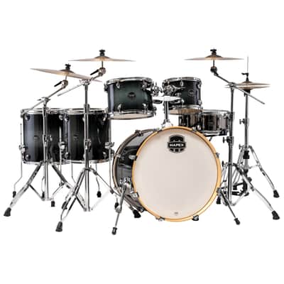 Mapex Armory Studioease 6-Pc Shell Pack w/ 22" Kick - Black Onyx Burst image 1