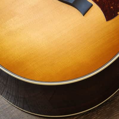 MINTY! 2021 Taylor 714ce Limited Edition Grand Auditorium V-Class Walnut Shaded Edge Burst + OHSC (6848) image 5