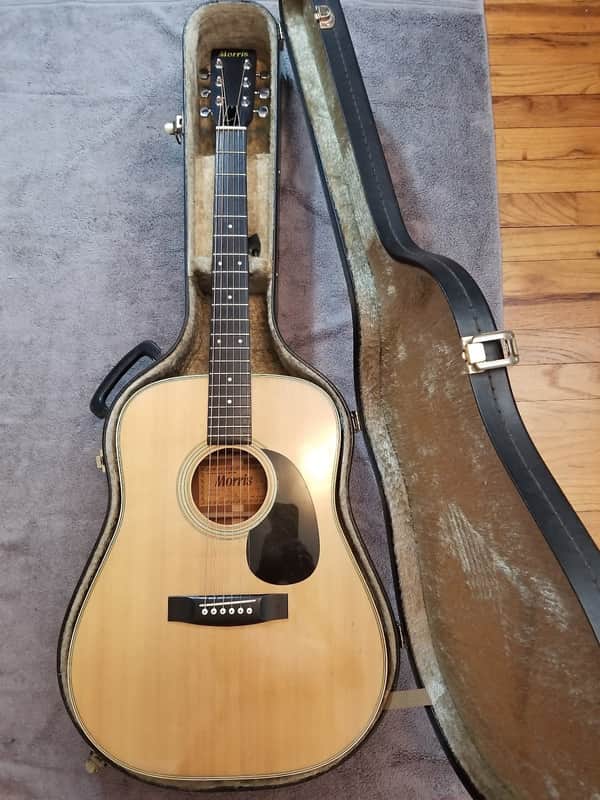 MORIS Acoustic Guitar W20 1975年製 Morris W20 in 1975 (Rare) | Reverb
