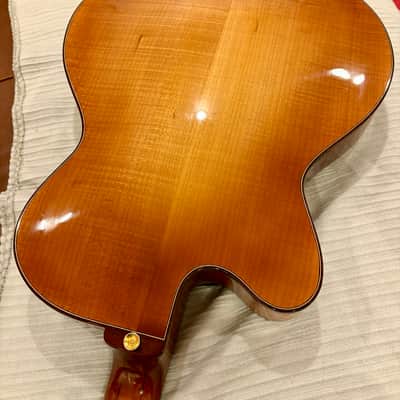 GORGEOUS MINTY Buscarino Corey Christiansen archtop jazz guitar 16" image 10