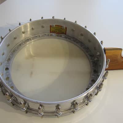 Gariepy 5 String Banjo Beautiful Original Condition Circa-1960s-Natural with Metal Pot image 8
