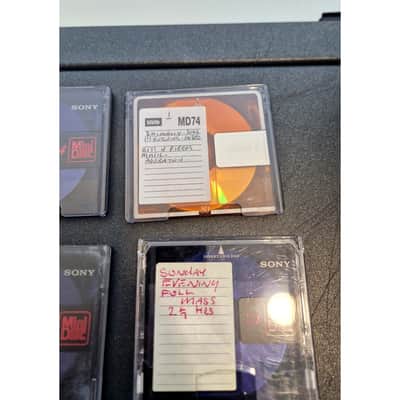 Sony MD 74 - Multi Coloured X 6 – MiniDisc - Good image 9
