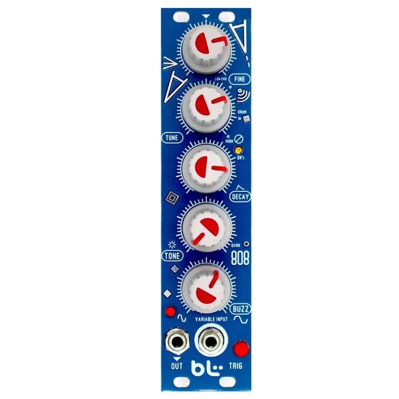 BLM Vintage Asteroid Kick Drum BLUE 2022 Blue image 1