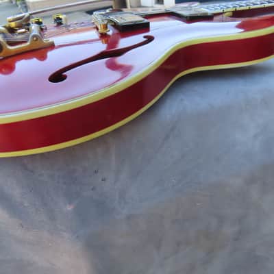 GIBSON ES-355-TD-SV 1966 CHERRY BIGSBY 1 OWNER ORIGINAL LEFT HANDED AMAZING! image 6