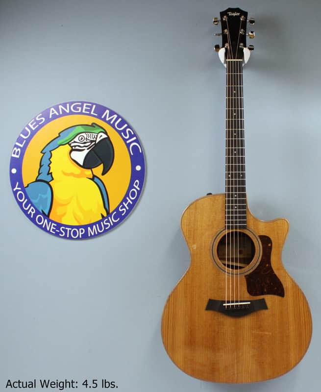 Taylor 314ce Studio Special Edition Grand Auditorium Acoustic-Electric Guitar, Natural image 1