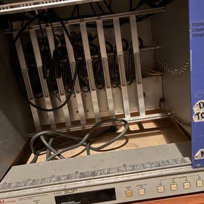 Focusrite ISA 110 Series Vintage Rack Blue/Yellow Rupert Neve Focusrite Mid 80s image 1