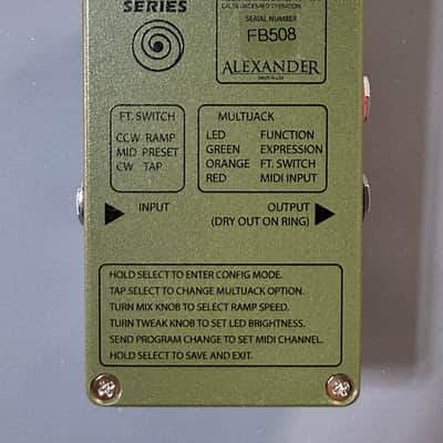 Alexander Pedals F-13 Neo Flanger 2015 - Present - Army Green image 2