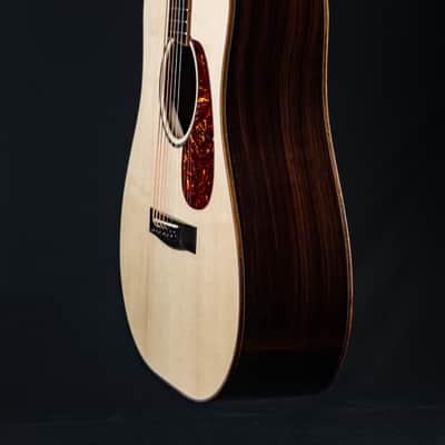 Huss and Dalton Baritone Custom Prototype #1 Wild Grain Indian Rosewood and Adirondack Spruce NEW image 12