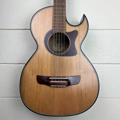 Fortaleza F1 bajo Quinto 10 string Barritone acoustic guitar 2023 - Cedar paracho gabbanelli image 3