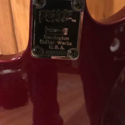 FOXXE Armitage Barrington Guitar Werks USA Floyd Rose - Super Rare image 5