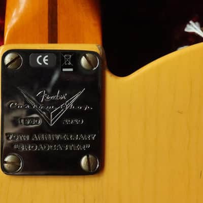 Fender Custom shop 70th Broadcaster Heavy Relic 2019 image 9