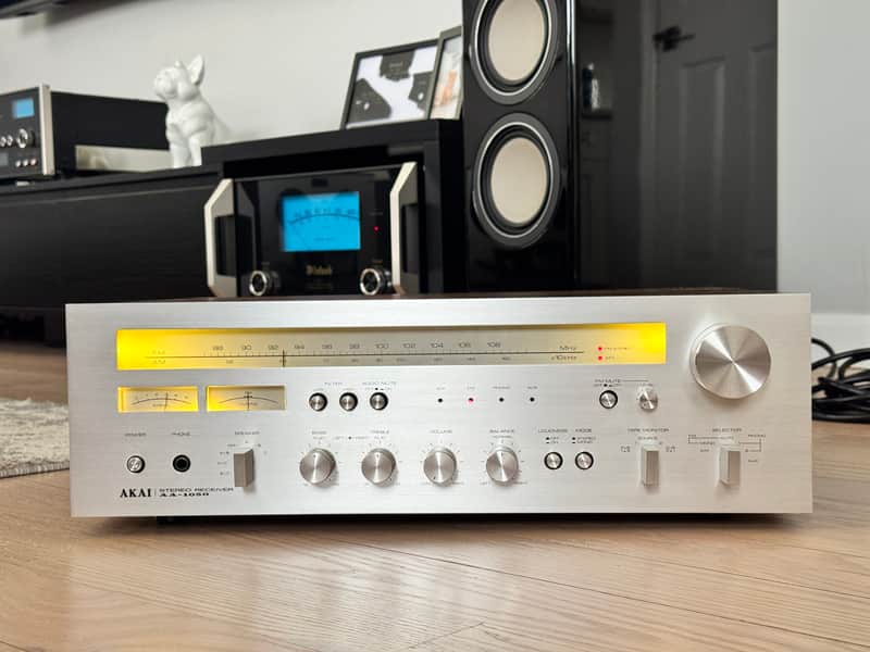 Vintage AKAI AA-1150 Stereo Receiver ~FULLY SERVICED + LED UPGRADE~ MINT ! image 1