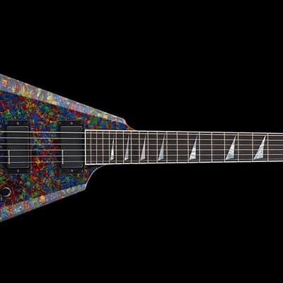 ESP Arrow NT 40th Anniversary NAMM Exhibition Masterbuilt Custom Shop Guitar (Metallic Marble) image 1