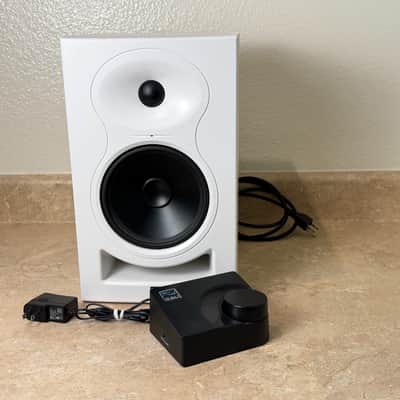 Kali Audio LP-6 Active Studio Monitor (Single) 2021 -White-W-Bluetooth Volume Control image 1