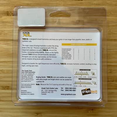 Graph Tech White TUSQ XL Sleek String Trees (Pair) image 2