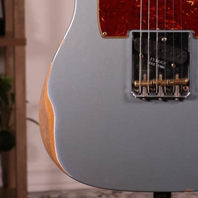 Fender Custom Shop F22 LTD 64 Telecaster - Rosewood Fingerboard, Ice Blue Metallic image 4