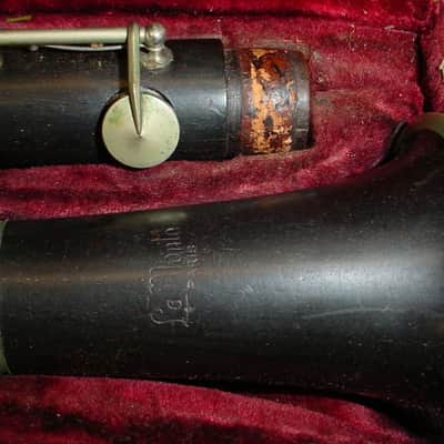 Vintage Martin Freres LaMonte Model 1 Grenadilla Bb Clarinet - AS IS NOT WORKING image 9