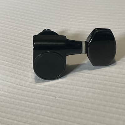 2000's Korean Era Ibanez RG & S Series Black Dual Pin Tuning Pegs Tuners 6 In LIne image 4