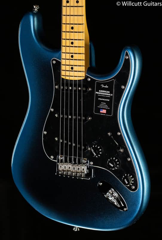 Fender American Professional II Stratocaster Dark Night Maple Fingerboard (089) image 1