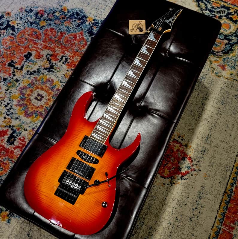 1990 Ibanez RG770FM - Wizard Neck - Edge Tremolo - MIJ Japan | Reverb