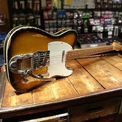 Fender Custom Telecaster with Bigsby, Rosewood Fretboard 1968 - 1971 - Sunburst image 9