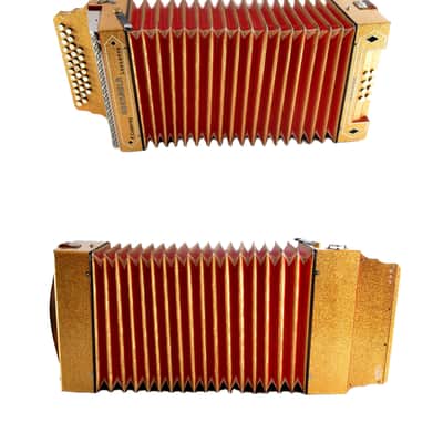 Rare Diatonic Button Accordion Hohner Organola by F. Coderay Lausanne, Switzerland+Original Case&Straps~Squeezebox-C System-powerful voice image 18