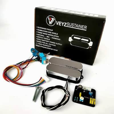 Veyz Sustainer Humbucker pickup system - Dual Metal Design | 3 Mode Sustainer Features W/passive pickup | Not Sustainiac Stealth Pro Nor Lace Sensor | image 3