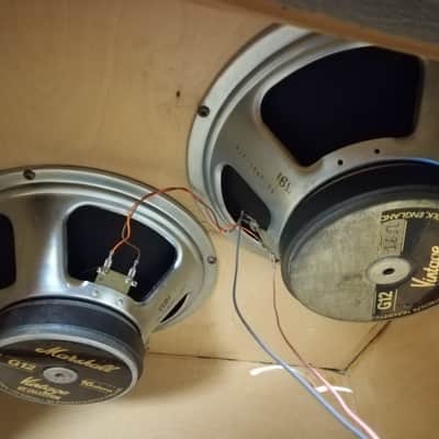 Marshall Jubilee Cabinet 2x12 Vintage 1987 Rare image 5