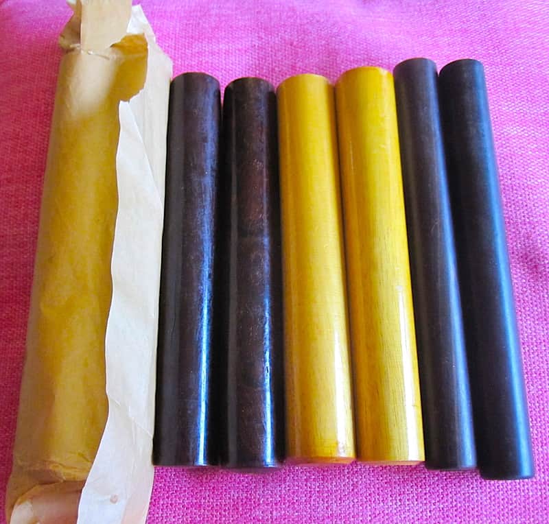 Claves Lot of 8 (4 Matching Pairs) image 1