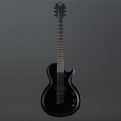 J & D M8B Black Matte - Single Cut Electric Guitar image 2