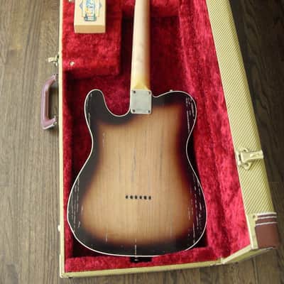 MJT 1962 Telecaster Custom Reissue Aged Relic 62 Tele Nash Fender Bridge image 5