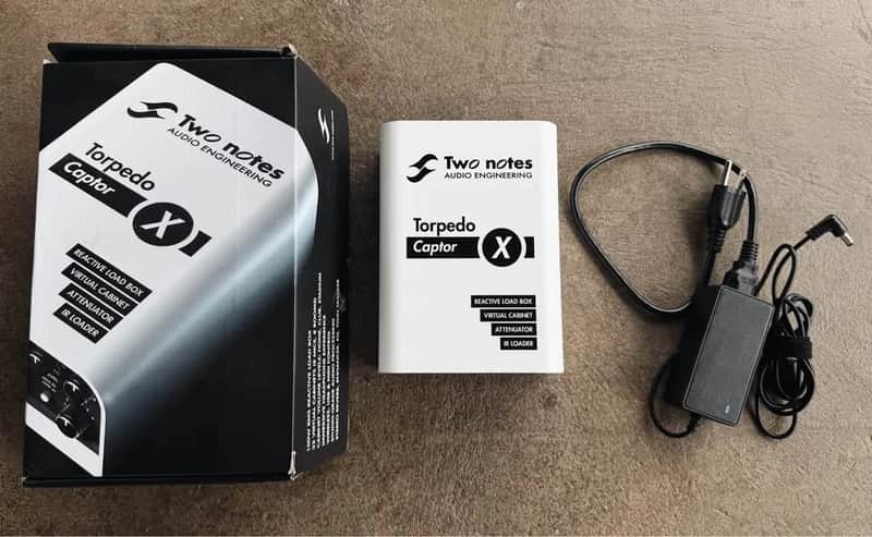 Two Notes Torpedo Captor X 16ohm Stereo Reactive Load Box / Attenuator 2020 - White