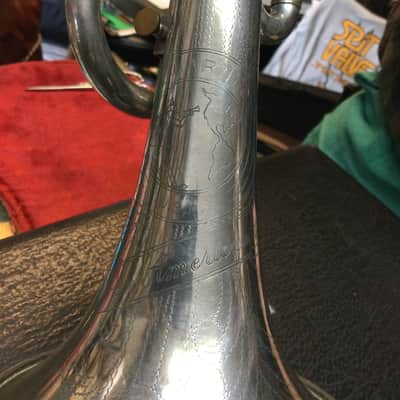 Conn 56A Pan American Cornet 1941 - Silver Plate image 3