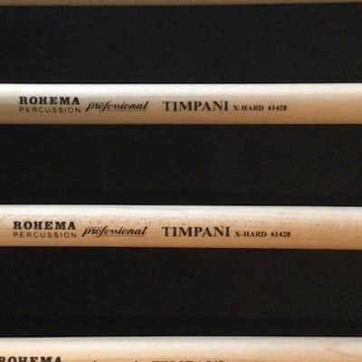 Rohema Percussion - Pro Series - Timpani Mallets Xtra Hard (Made in Germany) 2 Pairs image 4