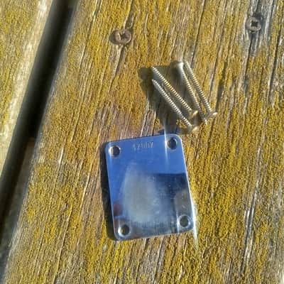 Aged Relic Strat Neck Plate Fender Pre CBS 1957 image 10