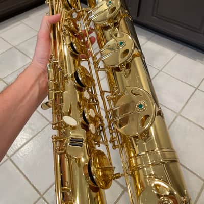 Serviced Allora AABS-501 Baritone Saxophone w/Low A (Ready to Play) - Sounds Incredible! image 8
