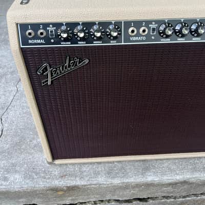 Fender Tone Master Twin Reverb 2-Channel 85-Watt 2x12" Digital Guitar Combo 2020 - Present - Blonde image 7