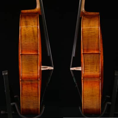 Great Value 4/4 Cello Stradivari 1712 Davidov Cello Fabulous Tone No.W070 image 5