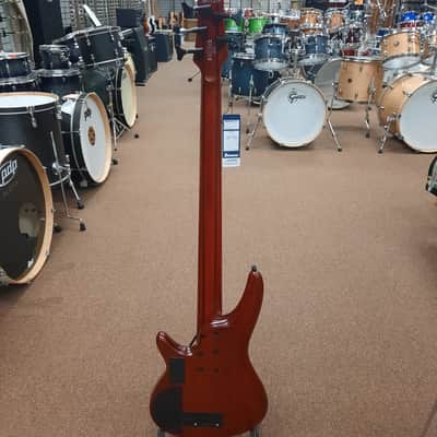 Ibanez SRD905F-BTL Bass Workshop Fretless Soundgear - Brown Topaz Burst Low Gloss image 12