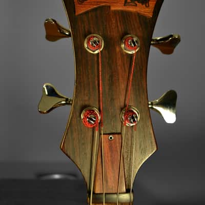 Carl Thompson Custom Piccolo Bass 1976 Mahogany image 4