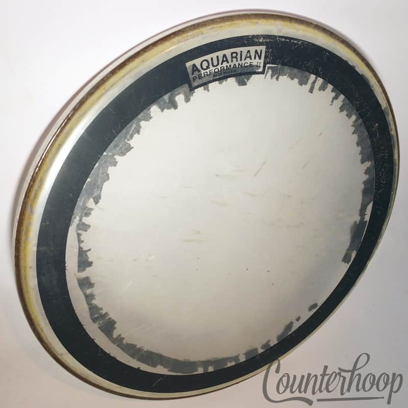 *Aquarian 18" Performance II Clear Floor Tom/Bass Drum Head Made In USA* image 1